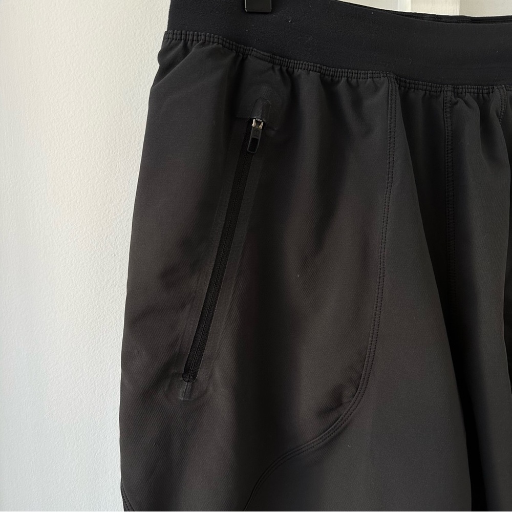 LULULEMON black neoprene shorts - Picture 2 of 4
